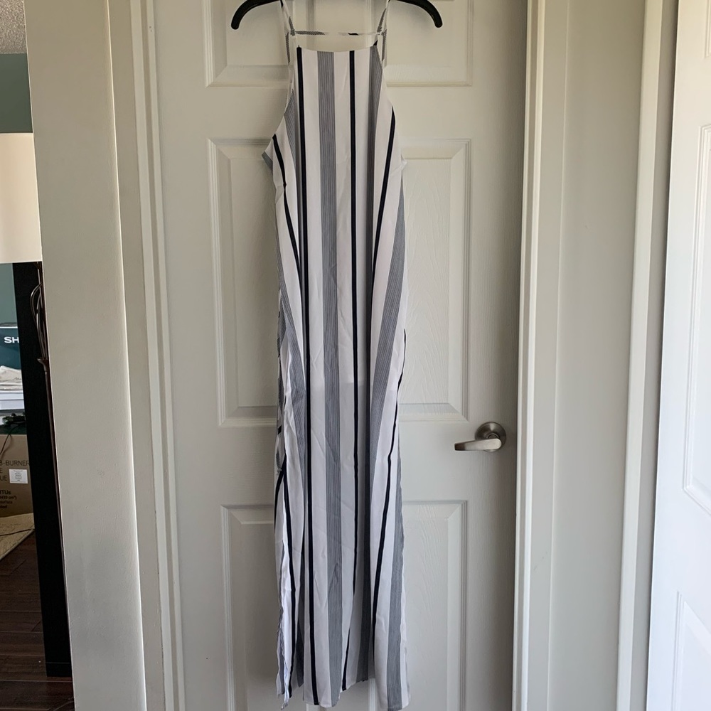 Striped Maxi Dress